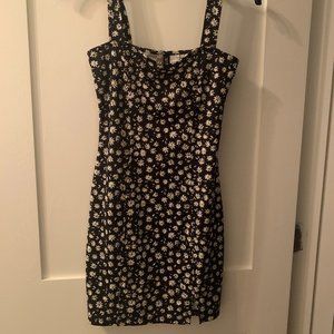 Floral Tank Mini Dress, S, H&M, NWT